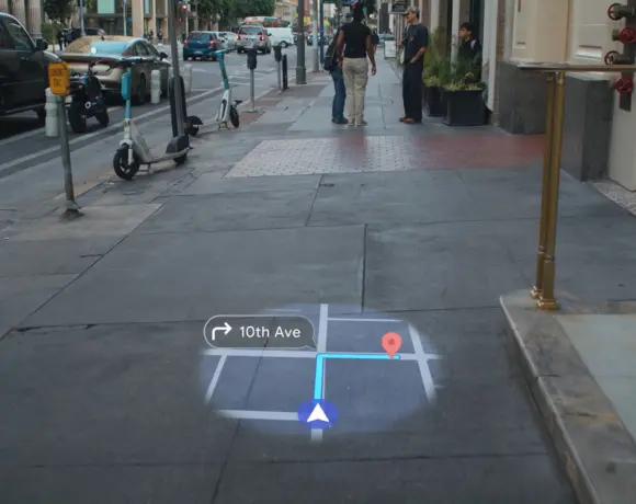 android xr google maps