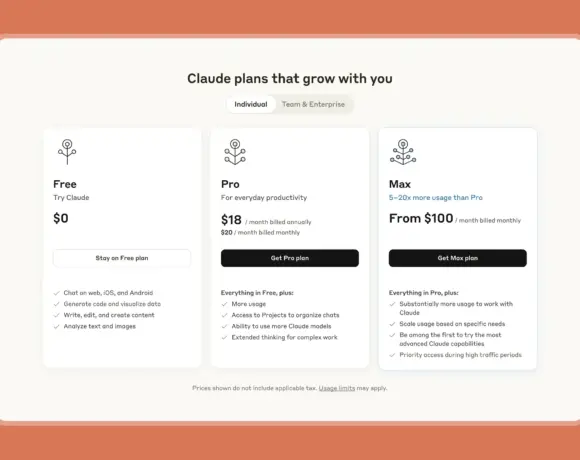 Anthropic Claude Max-abonnement
