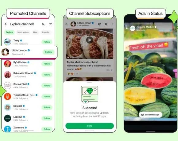 WhatsApp introduit de la publicité, mais (pour le moment) pas dans vos conversations