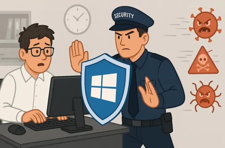 windows beschermt beheerders