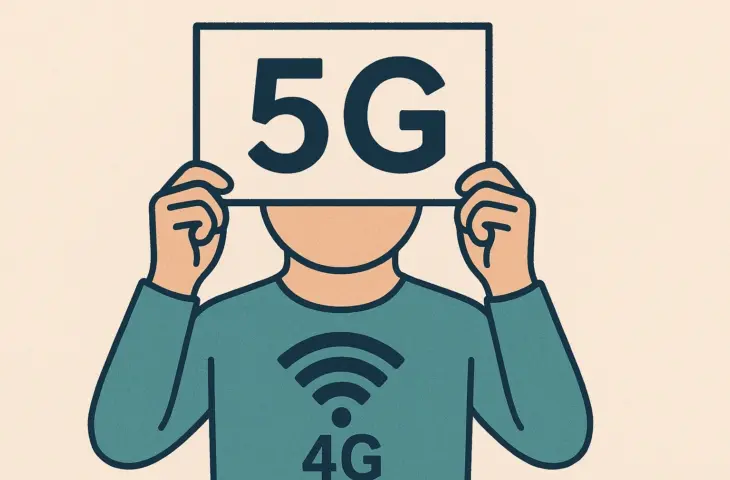 Rien n’est ce qu’il semble être : pourquoi le symbole 5G sur votre téléphone est parfois de la 4G déguisée