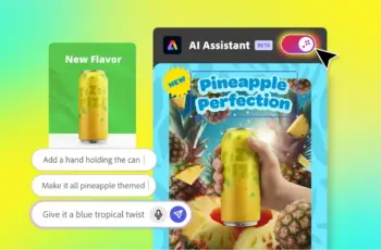 Adobe Express obtient un assistant IA intégré