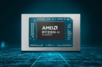 L’AMD Ryzen AI Embedded P100 pour robots et machines reçoit plus de cœurs et de puissance de calcul IA