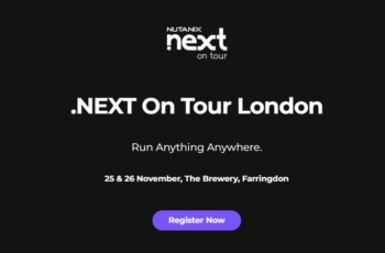Nutanix NEXT on tour